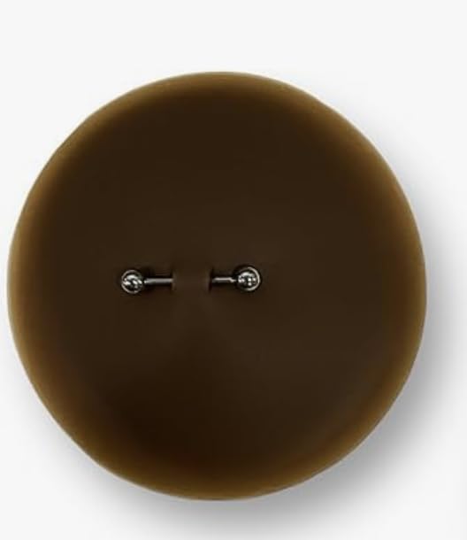 Nipple Cover with Fake Nipple Piercing, Reusable Adhesive Silicone Nipple Pasties with Attached Nipple Piercing Jewelry