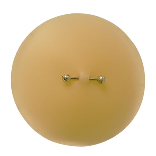 Silicone Nipple Covers with Piercing, Waterproof, Reusable Pasties with Fake Piercing Sexy Adult Prank